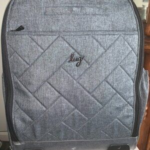 lug porter 2 wheelie heather Grey NWT